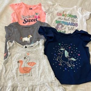Girl 12 month shirt bundle